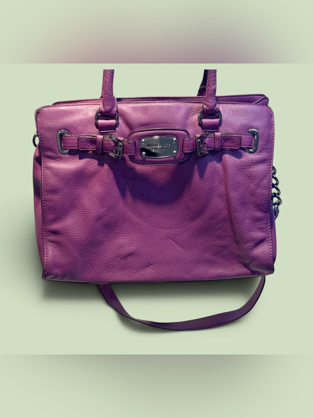 MICHAEL Michael Kors Violet Leather Bag